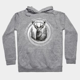 Stag Swirl Hoodie